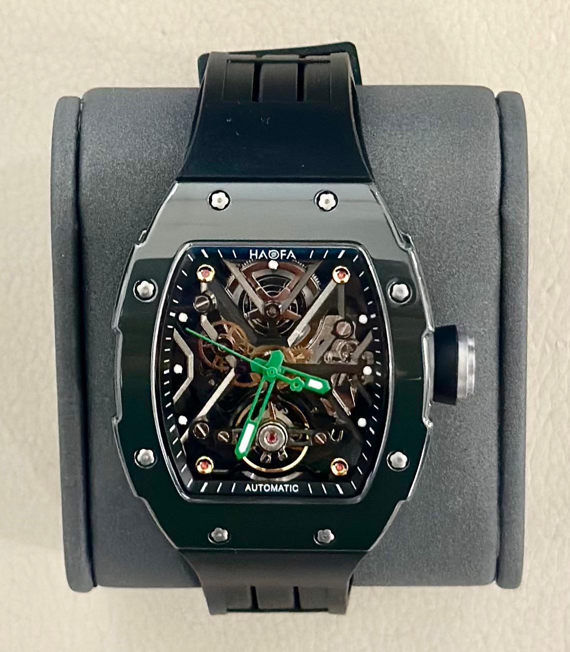 Haofa Ceramic Skeletron Mechanical Watch