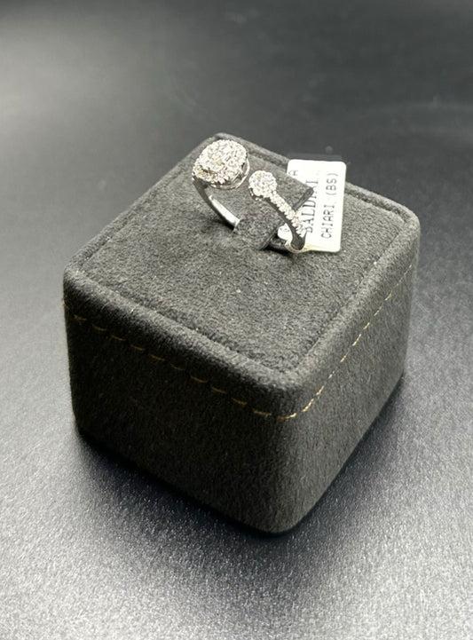Anello tortino con rosetta effetto magic