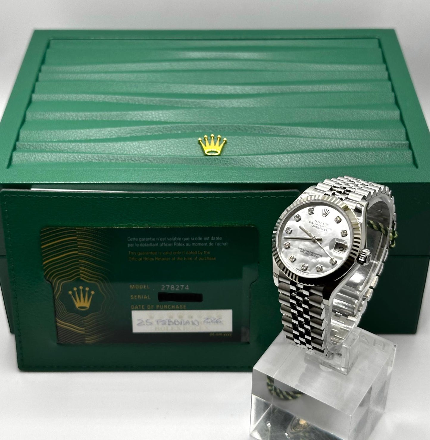 Rolex Datejust Mop