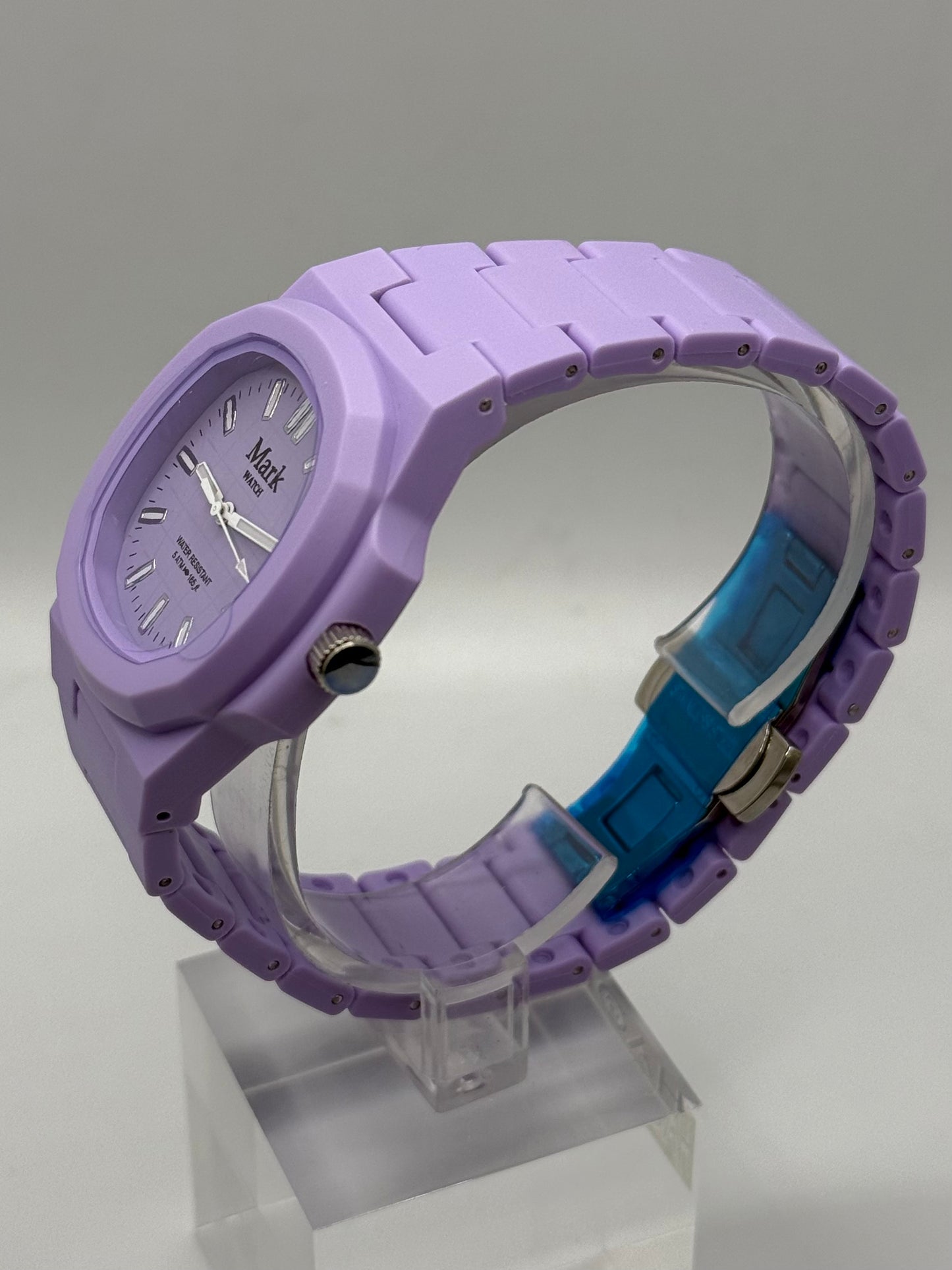Mark Watch Purple Light