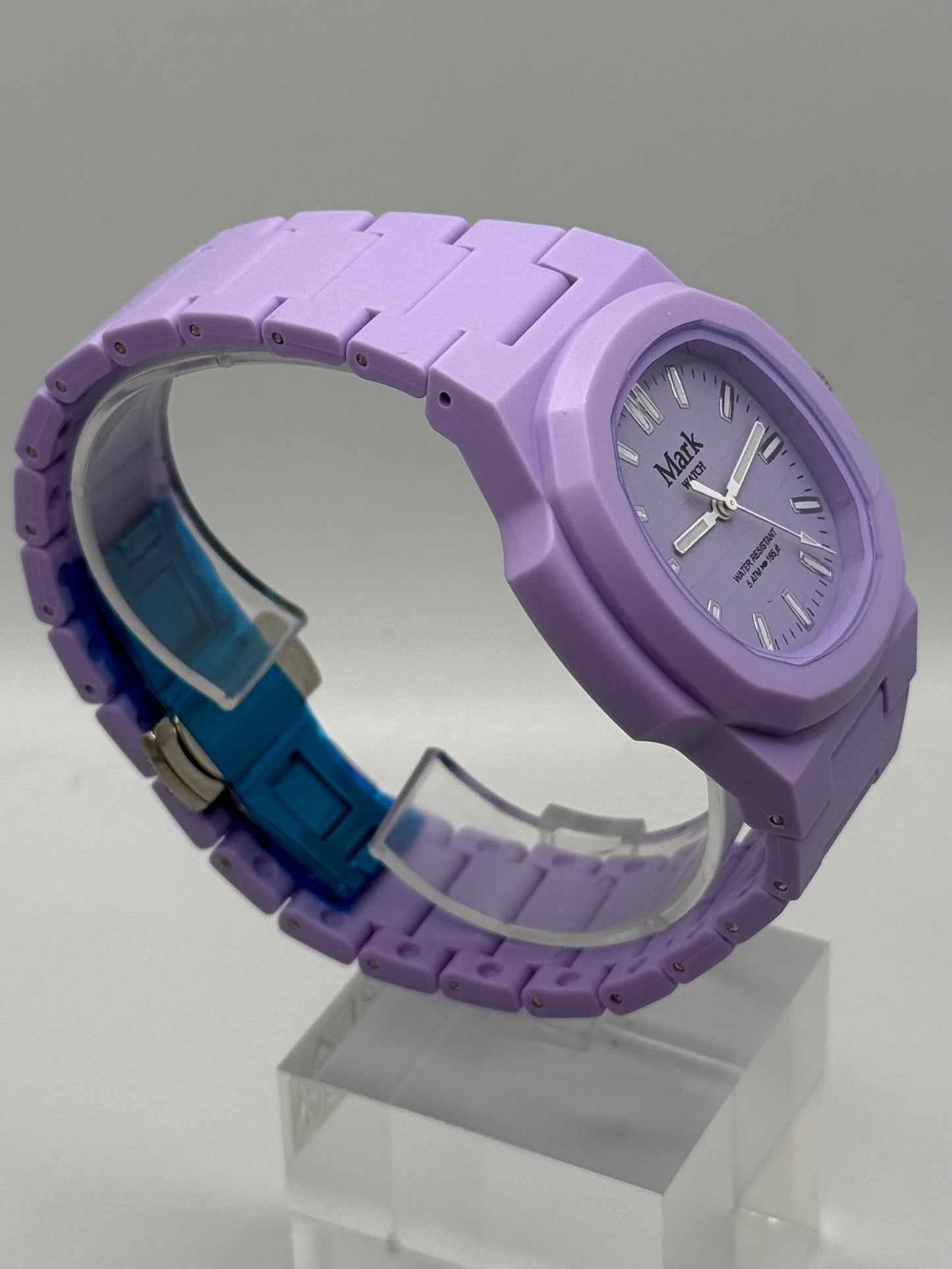 Mark Watch Purple Light