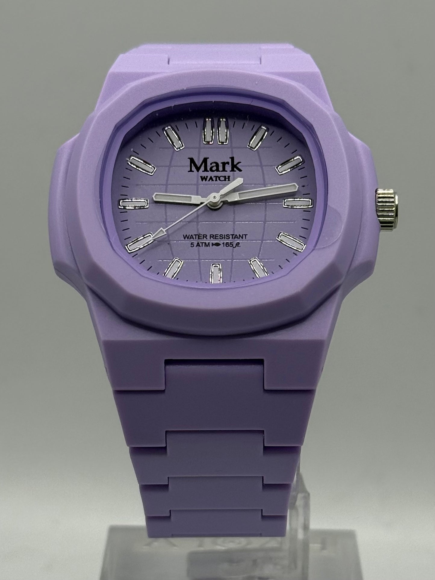 Mark Watch Purple Light
