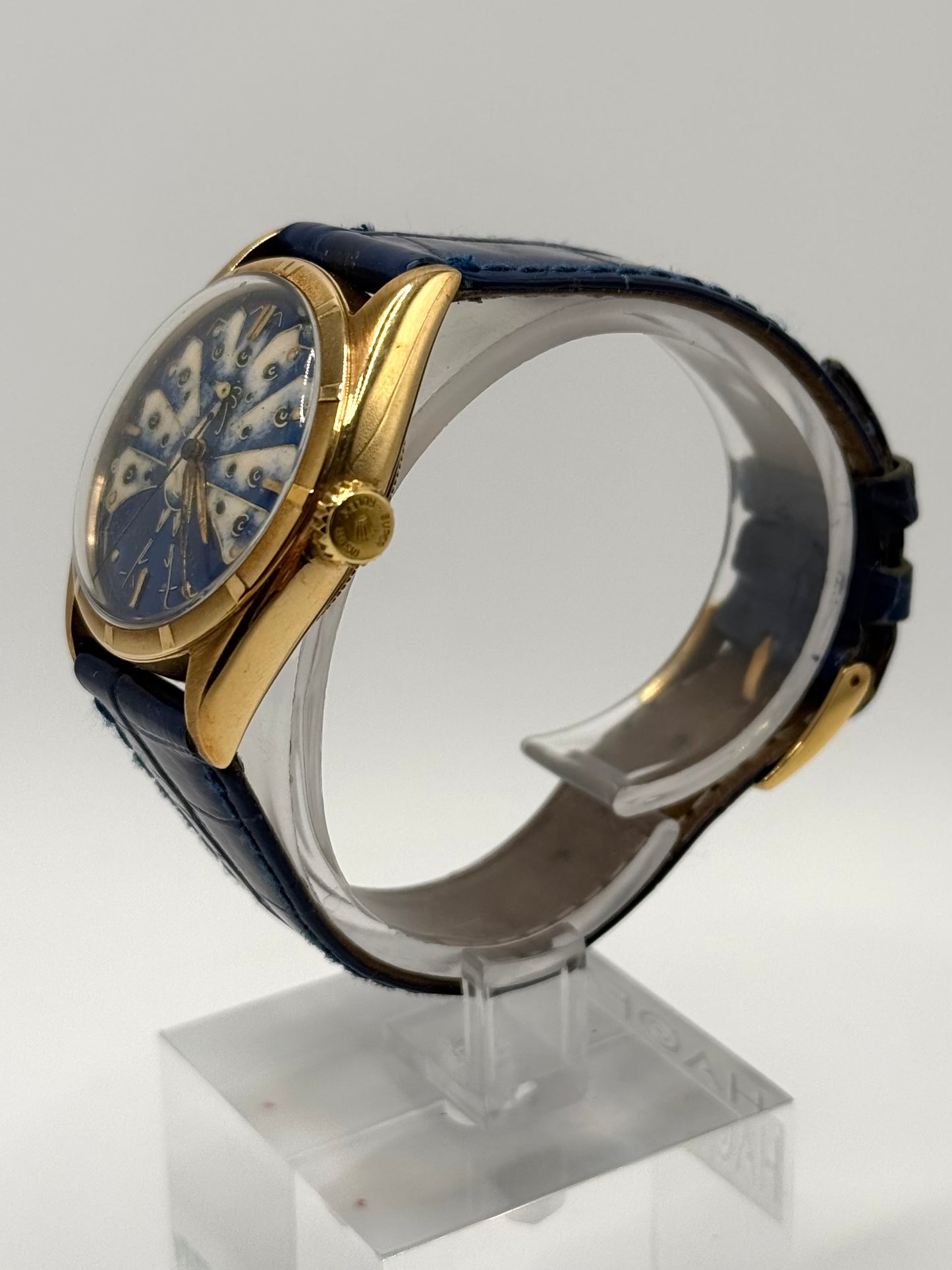 Rolex Oyster Perpetual Cloisonnè Peacock Dial